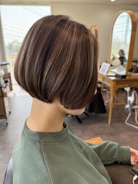 ラーム 宇部高校前店(rame) ハイライトカラー、髪質改善