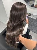 ブリーチなしダブルカラー☆スモーキーアッシュ☆20代30代40代