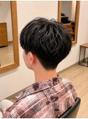メンズ×フェザーパーマ