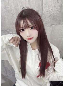 アリスバイアフロート 自由が丘(ALICe by AFLOAT) 髪質改善/ケラチントリートメント/ピンクカラー