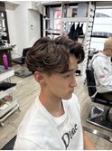 朝時短◎フェザーパーマ/ニュアンスパーマ/毛流れパーマ