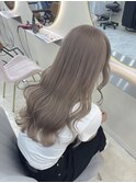 ミルクティーベージュ/ブリーチ/ハイトーン/ホワイトベージュ