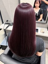エミュ(Aimu.)&nbsp;ブリーチなしダブルカラーで作るダークラベンダー
