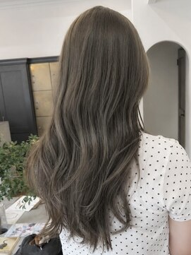ヘアーアイスカルテット(HAIR ICI QUARTET) ブリーチなしダブルカラーオリーブベージュヘーゼル夏カラー