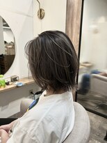 シア 綾瀬店(SHEER) 極細ハイライトのグレージュカラー