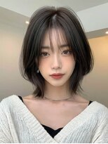 ロッソ 大橋店(Rosso) 暗髪の軽やかくびれボブ【大橋】