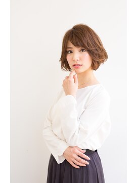 モッズ ヘア 西宮店(mod's hair) イルミナカラーで上品ツヤ髮ボブ　森脇