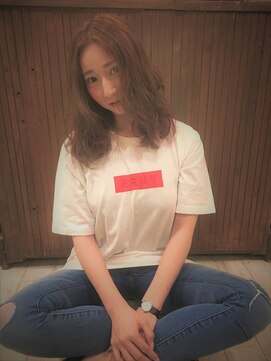 シュシュ ヘアーメイク(chou chou HAIR MAKE) 透け感ベージュヴェールカラー