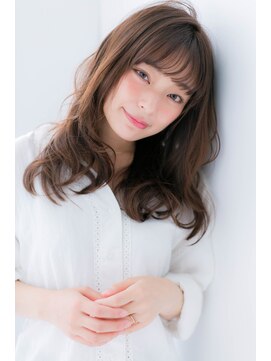 ローレン(LOREN) *LOREN*シースルーバング巻き髪風デジタルパーマロング