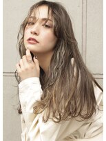 アンサム 三軒茶屋(UNSOME)&nbsp;たっぷりハイライト外国人風カラー☆アッシュ☆グレージュ