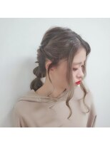 プライズ アイリス 池袋東口店(prize Iris)&nbsp;あみおろしアレンジハイトーンあみこみ池袋東口