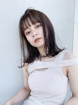 アイティー バイ アルバム 中野店(IT by ALBUM)&nbsp;ラフワンカール_毛先パーマことりベージュ_86021