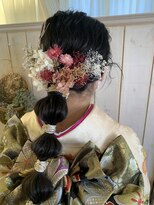 リスタバイネオリーブ 浅草(Re:sta by neolive)&nbsp;成人式ダウンスタイル　Re:sta by neoilve