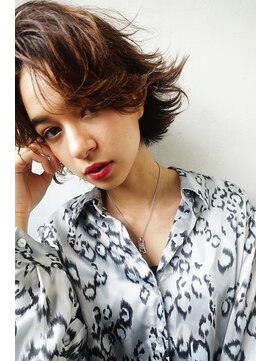 エン(enn.) クールショート×ピンクベージュ