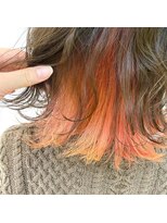 ネオヘアー 京成曳舟店(NEO Hair)&nbsp;モカベージュ×インナーサーモンピンク【きむら】