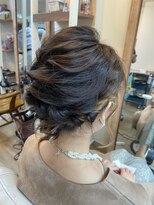 ロカット サロン(Roquat Salon)&nbsp;ボブアップアレンジ【ヘアアレンジ　立川南/立川/国分寺/袴】