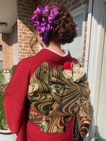 ヘアメイク リーフ 茂原店(HAIRMAKE Leaf)&nbsp;和装ヘアセット