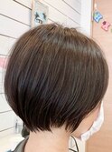+＊～丸みショートボブwithアルティストチャコールグレー～＊+