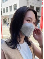 ノイ(neu)&nbsp;ナチュラルミディウルフ【髪質改善/デザインカラー】