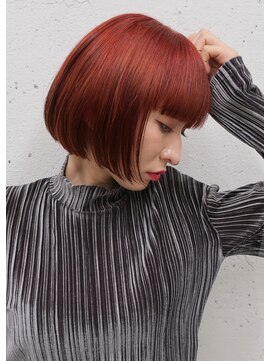 トゥーリ 薬院店(tuuli) tuuli miyu バレンシアオレンジボブ/20代30代40代50代
