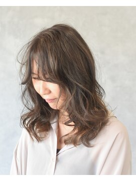 ルルン(Lu-Lun) 【Lu-Lun】コントラストハイライト×ゆるふわロング