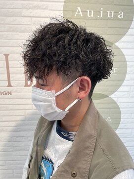 ヘアーデザイン ビビッド(HAIR DESIGN VIVID) ツイストスパイラルパーマ/メンズパーマ/メンズカット/日光