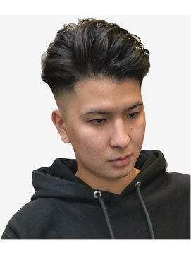 リゾーム 新小岩店(Rhizome) 七三オールバック