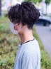 メンズパーマ+カット￥15,400