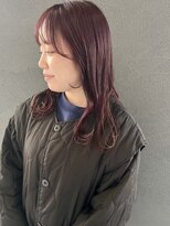 イロプラス 南田宮店(iro+) 【nobuyo】Bordeaux  color × medium style