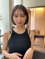 アンバー 池袋(amber)&nbsp;切りっぱなしボブ/美髪/ピンクブラウン[池袋駅]