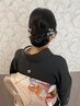 【結婚式参列に◎】早朝留袖・訪問着着付け(6時～8時)