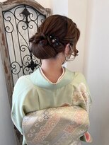 アルピナ 菅谷店(alpina)&nbsp;着物に似合うヘア