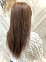 ヘアーサロン オリガミ(Origami)&nbsp;メロウベージュV字ロングヘア