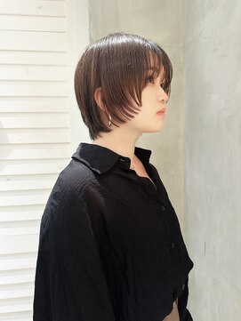 アデプト 綾瀬店(adept) 小顔◎顔周りパツっとショート/綾瀬