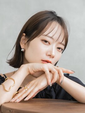 エレノア 札幌(Eleanor) 20代30代40代/大人綺麗外ハネボブ/艶髪カラー/髪質改善