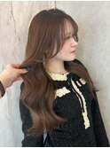 小顔に見える顔まわりカット×レイヤー