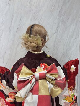 リーホリエ(Lee Horie) worm-Spring 振袖着付け＋ヘアセット【MOMOKA】