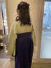着付け＋ヘアセット（袴）