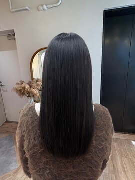 アンド ラ ブランシュ(&.La Blanche) フェミニンロング/メルティカラー/似合わせカット/髪質改善