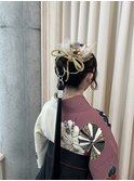 【卒業式・成人式】タイトポニー
