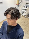 スパイラルパーマ/メンズカット