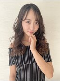 デジタルパーマでこなれヘアに