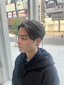 カケル(×.) センターパート×かきあげリバース