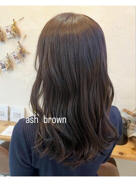 ヘアーチェリーコーク ランプ(HAIR CHERRY COKE Lamp) ◯アッシュブラウンカラー