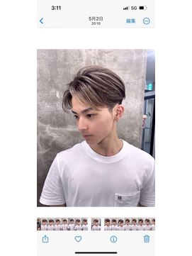 メンズサロン キング 高槻店(Men’s salon K!ng) 波巻きツイストスパイラルパーマ/フェザーパーマ/眉毛/メンズ