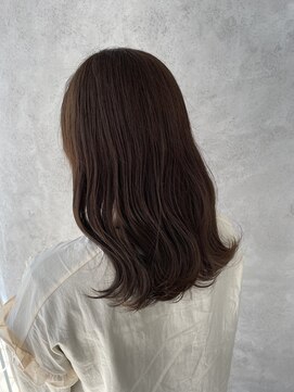 ニューカマー バイ ヘッドライト シブヤ(NEW COMER by HEADLIGHT shibuya) ナチュラルブラウン×セミロングレイヤー