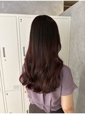 明るめピンクブラウン♪