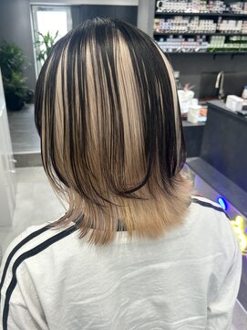 いろあそび 町田 ブラック×ホワイトベージュ