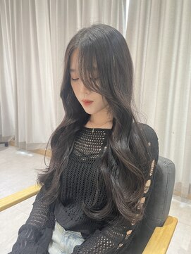 ジーナ 福岡天神(Zina) 韓国風/顔周りカット/レイヤーカット