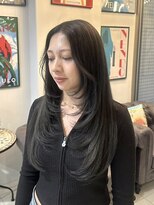 ノア(no_a) フェザーレイヤー×スモーキーグラデ